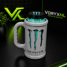 16oz Can Holder Mug | 3D Printed Beverage Holder | Reusable Can Sleeve with Handle | Fits Most 16oz Energy Drink Cans