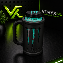 16oz Can Holder Mug | 3D Printed Beverage Holder | Reusable Can Sleeve with Handle | Fits Most 16oz Energy Drink Cans
